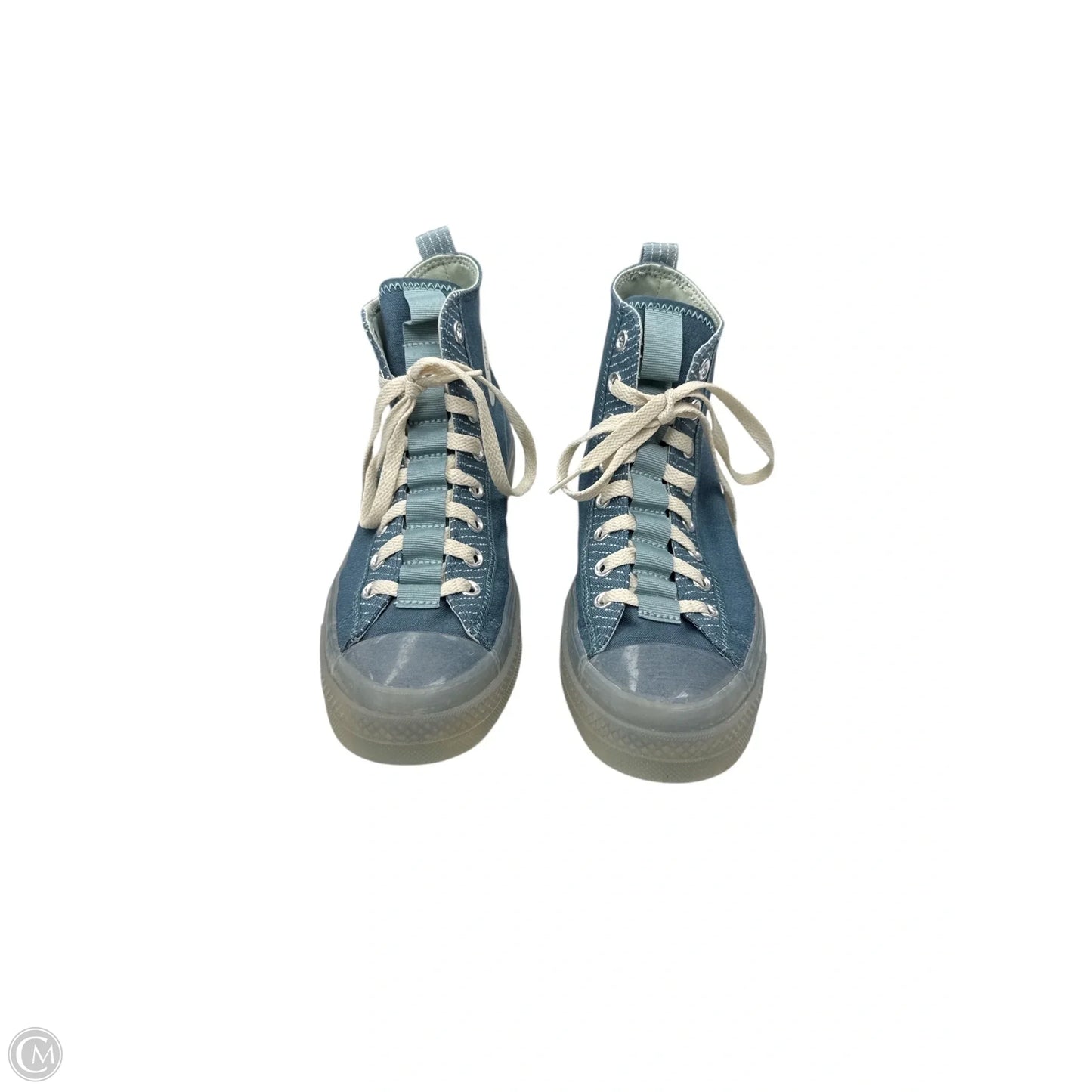 Shoes Sneakers By Converse In Teal, Size: 10.5