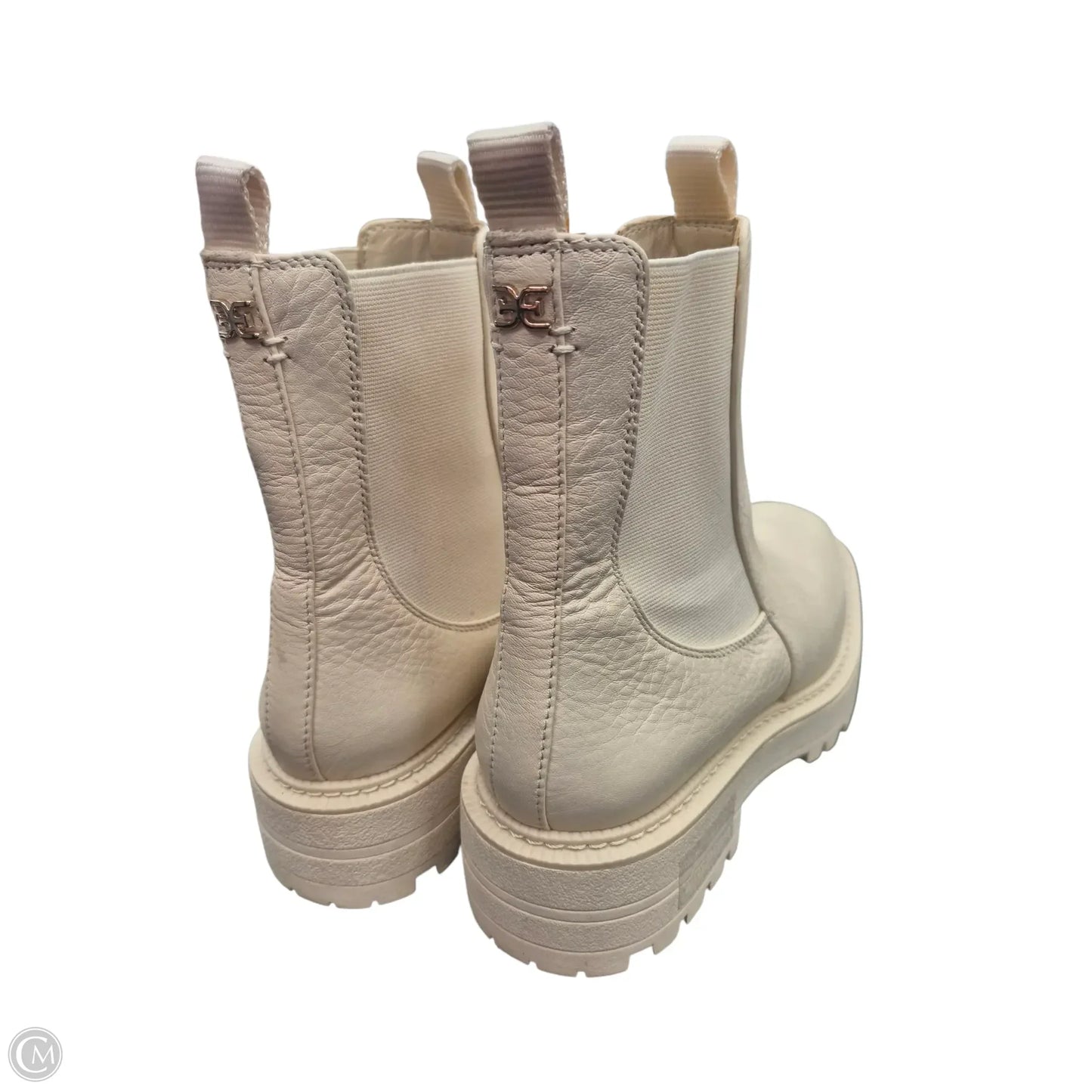 Boots Ankle Flats By Sam Edelman In Cream, Size: 7.5