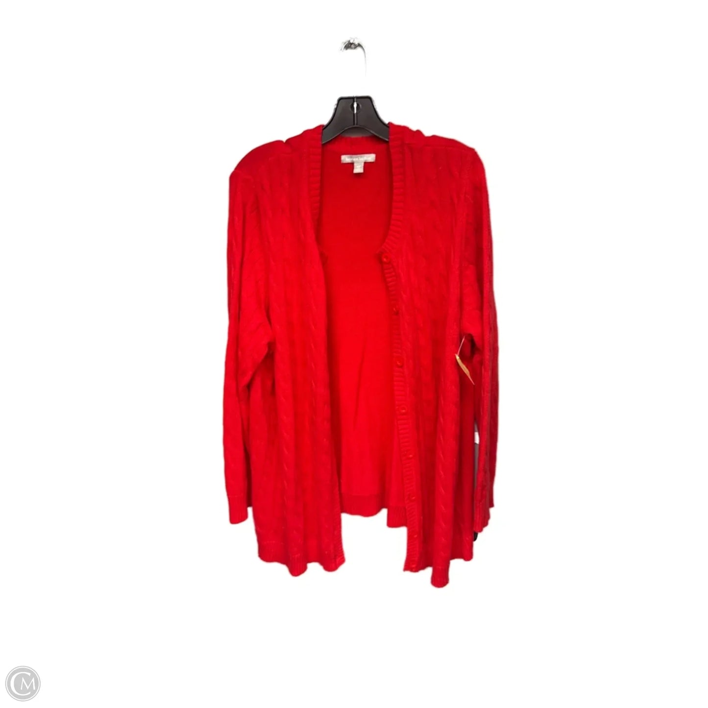 Cardigan By Woman Within In Red, Size: 2x