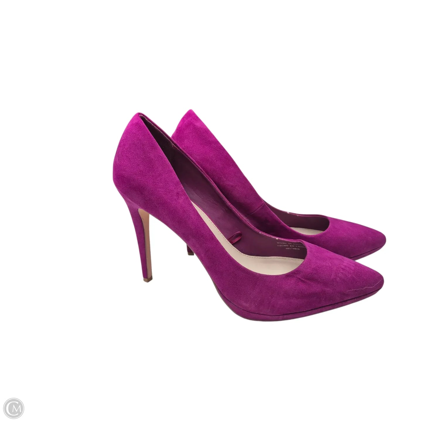Shoes Heels Stiletto By Forever 21 In Purple, Size: 10