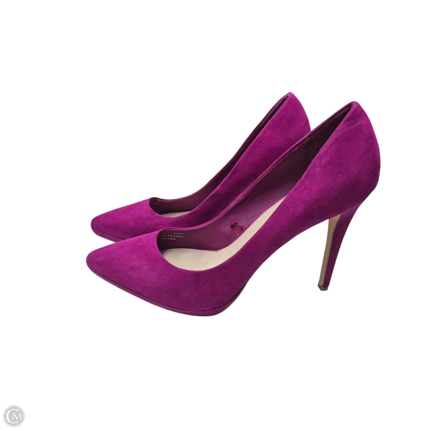Shoes Heels Stiletto By Forever 21 In Purple, Size: 10