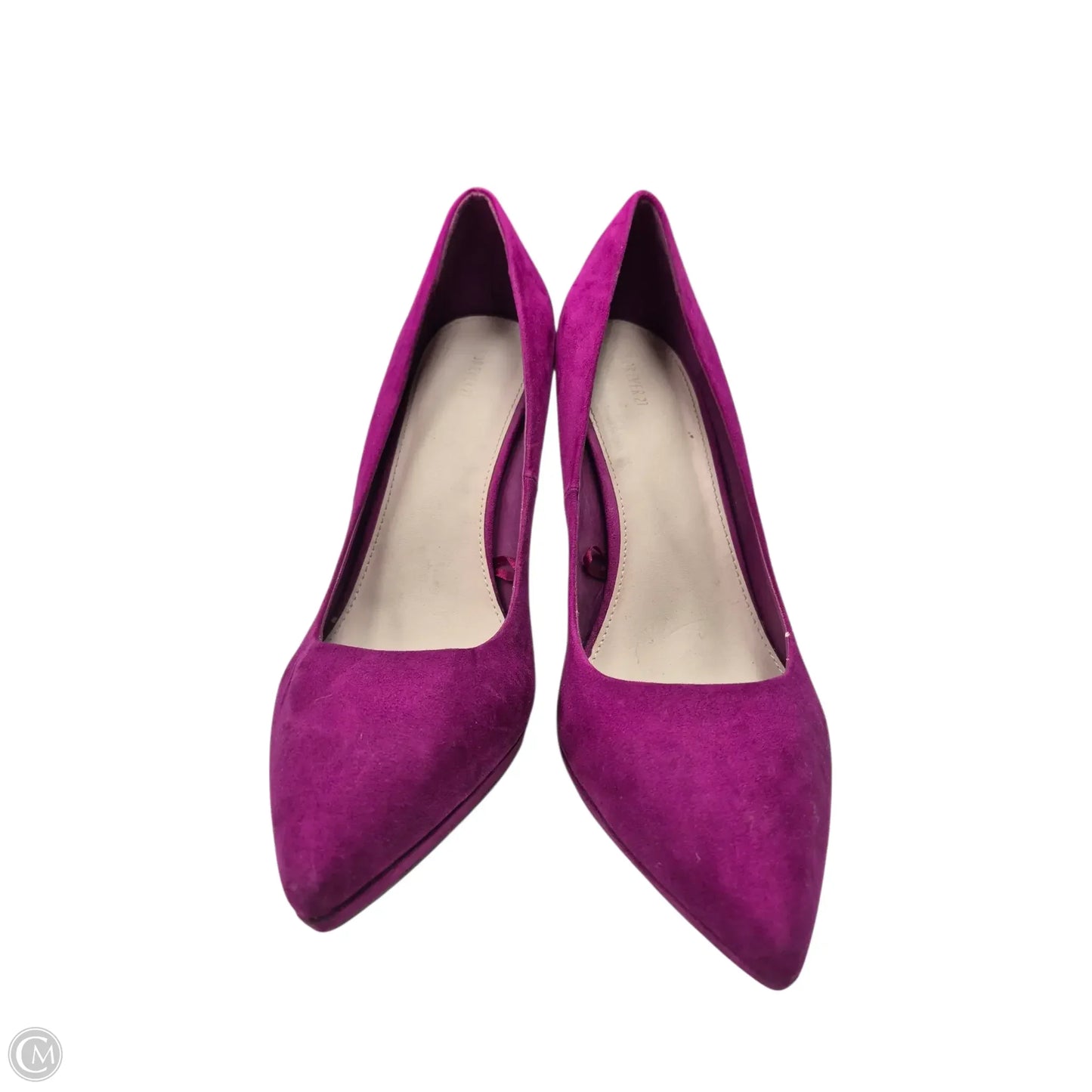 Shoes Heels Stiletto By Forever 21 In Purple, Size: 10