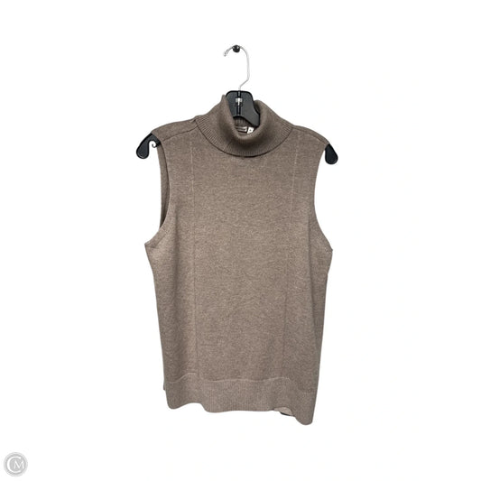 Top Sleeveless By Soma In Brown, Size: M