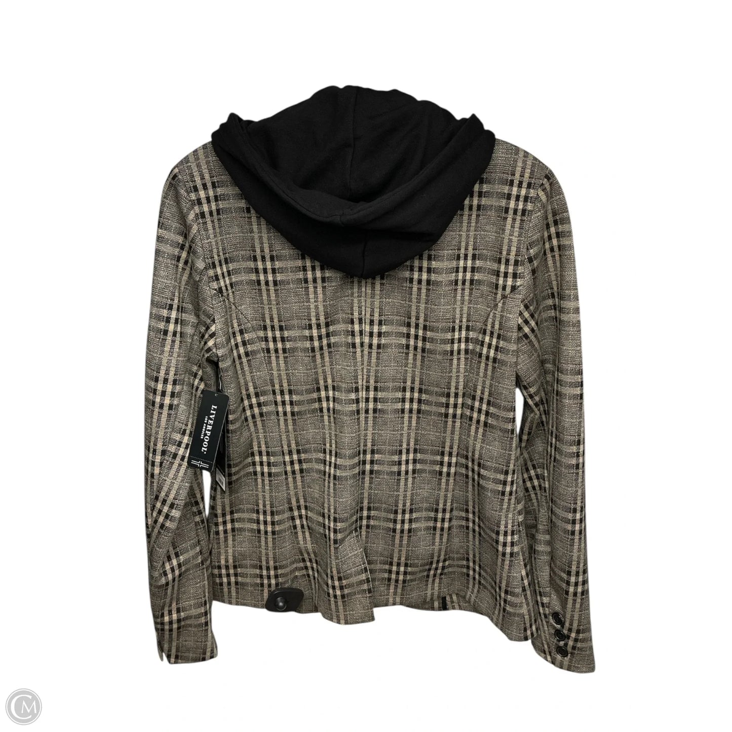 Jacket Other By Liverpool In Plaid Pattern, Size: S