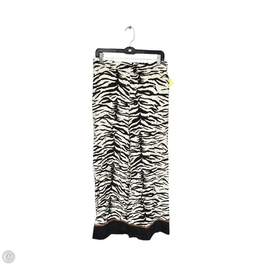 Pants Wide Leg By H&m In Animal Print, Size: 6