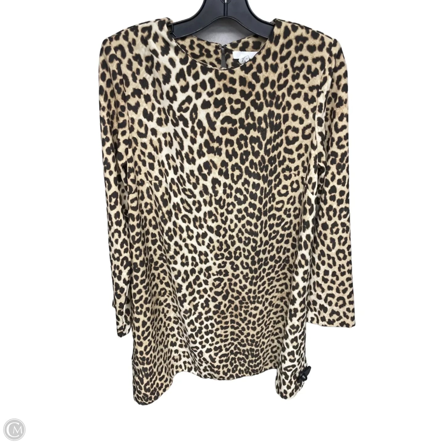 Dress Casual Midi By H&m In Animal Print, Size: M