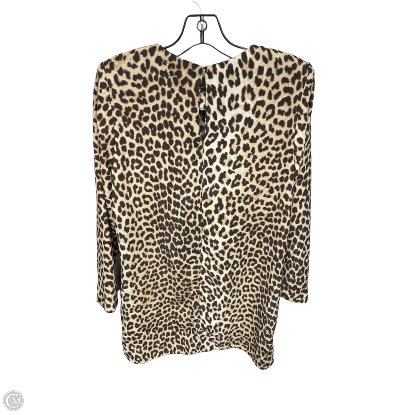Dress Casual Midi By H&m In Animal Print, Size: M
