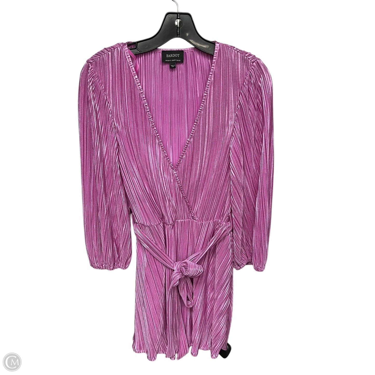 Dress Party Midi By Bardot In Pink, Size: Xs