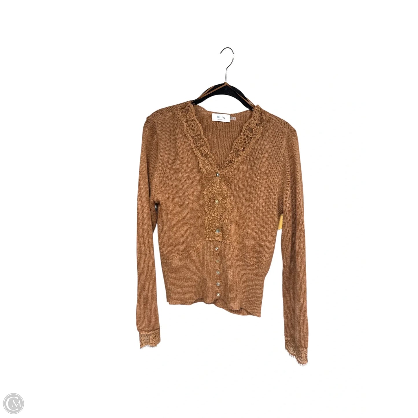 Cardigan By Bluivy In Brown, Size: M