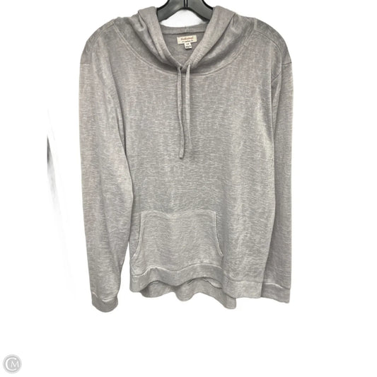 Top Long Sleeve By Weatherproof In Grey, Size: L