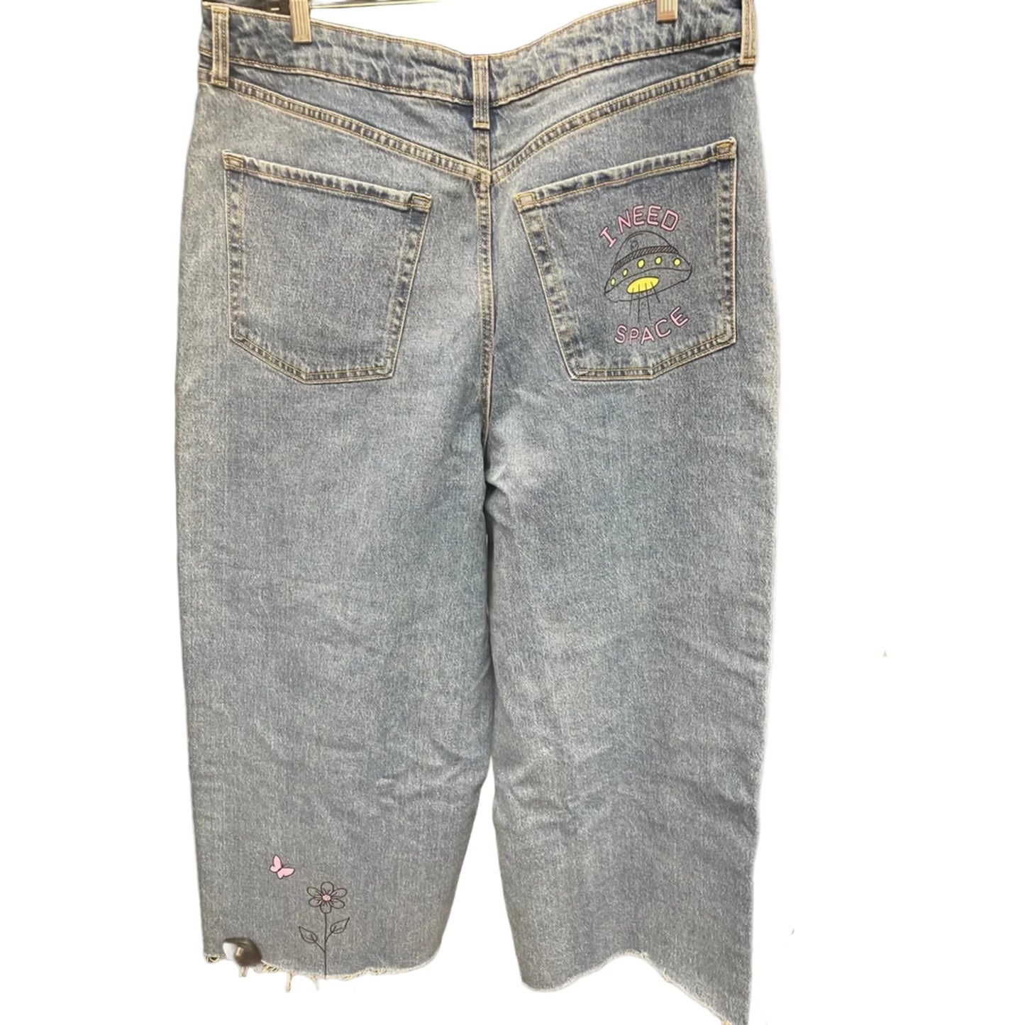 Jeans Wide Leg By Wild Fable In Blue Denim, Size: 16