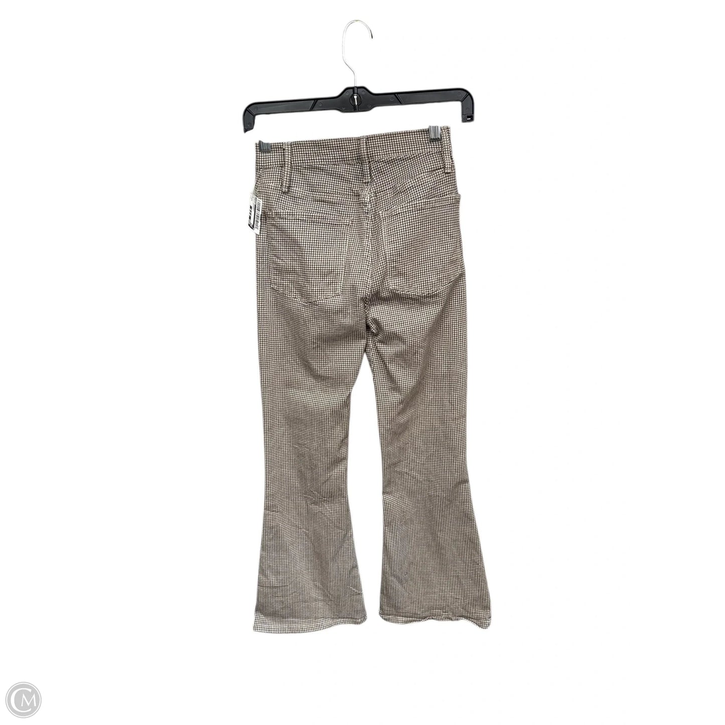 Pants Cropped By Frame In Plaid Pattern, Size: 24