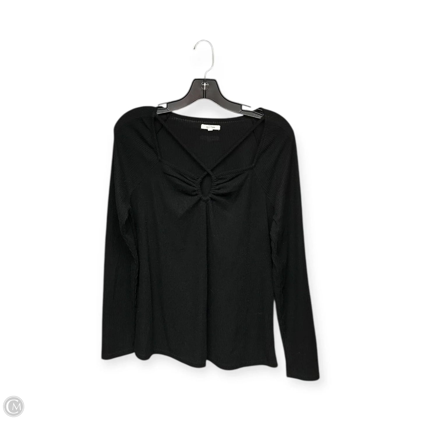 Top Long Sleeve By Maurices In Black, Size: Xl