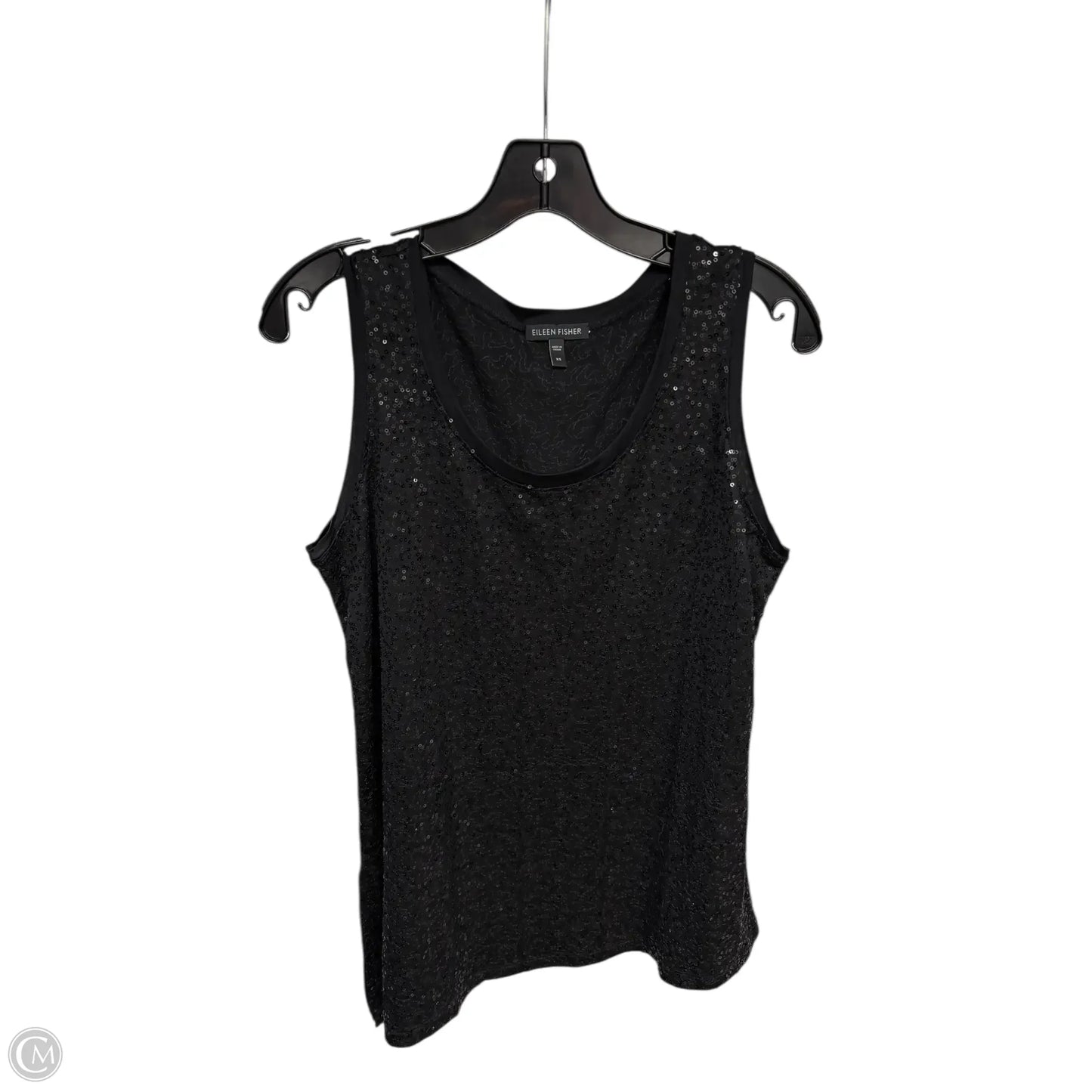 Top Sleeveless By Eileen Fisher In Black, Size: Xs