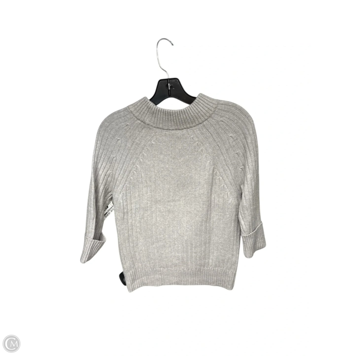 Sweater Cashmere By Saks Fifth Avenue In Grey, Size: M