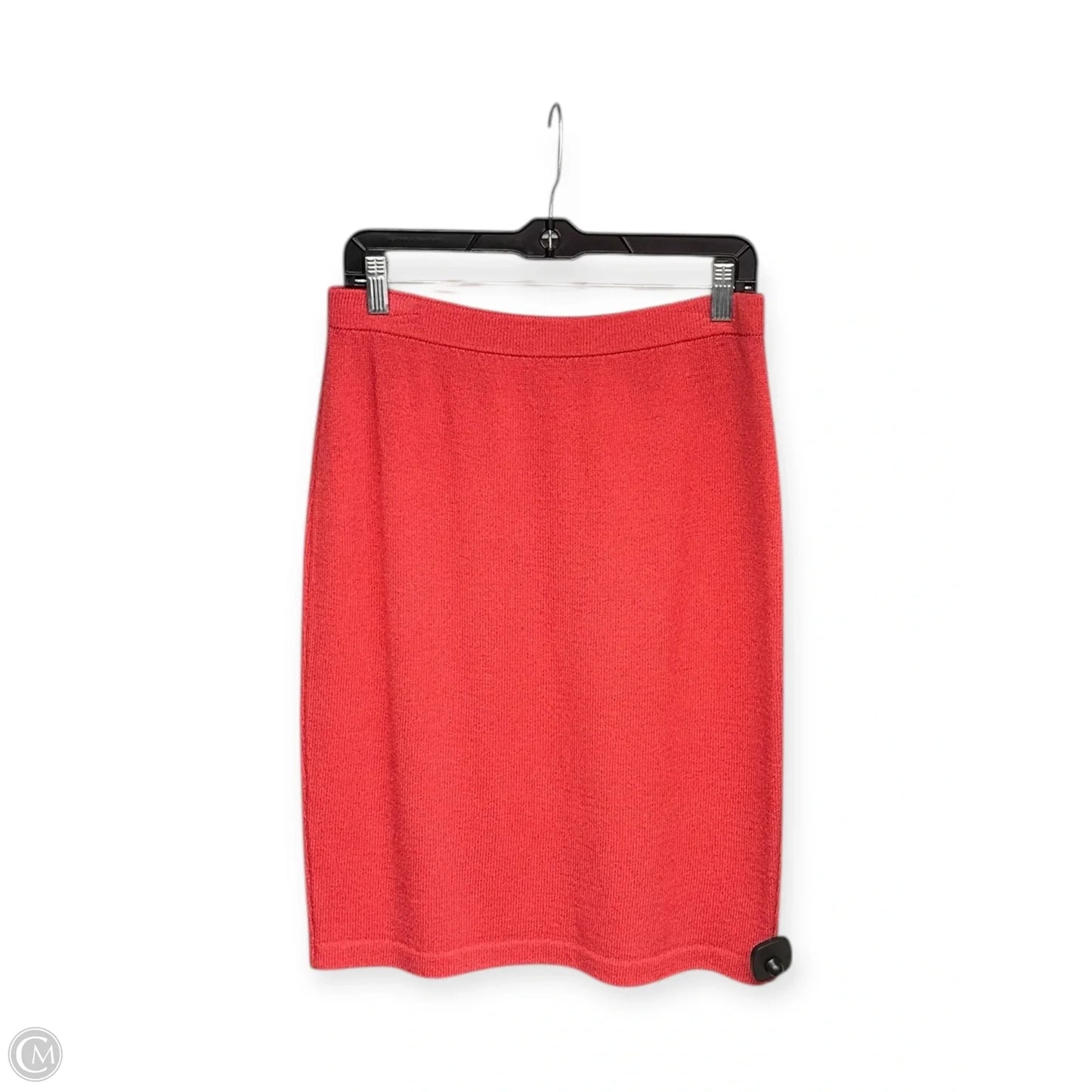 Skirt Luxury Designer By St John Collection In Coral, Size: 8