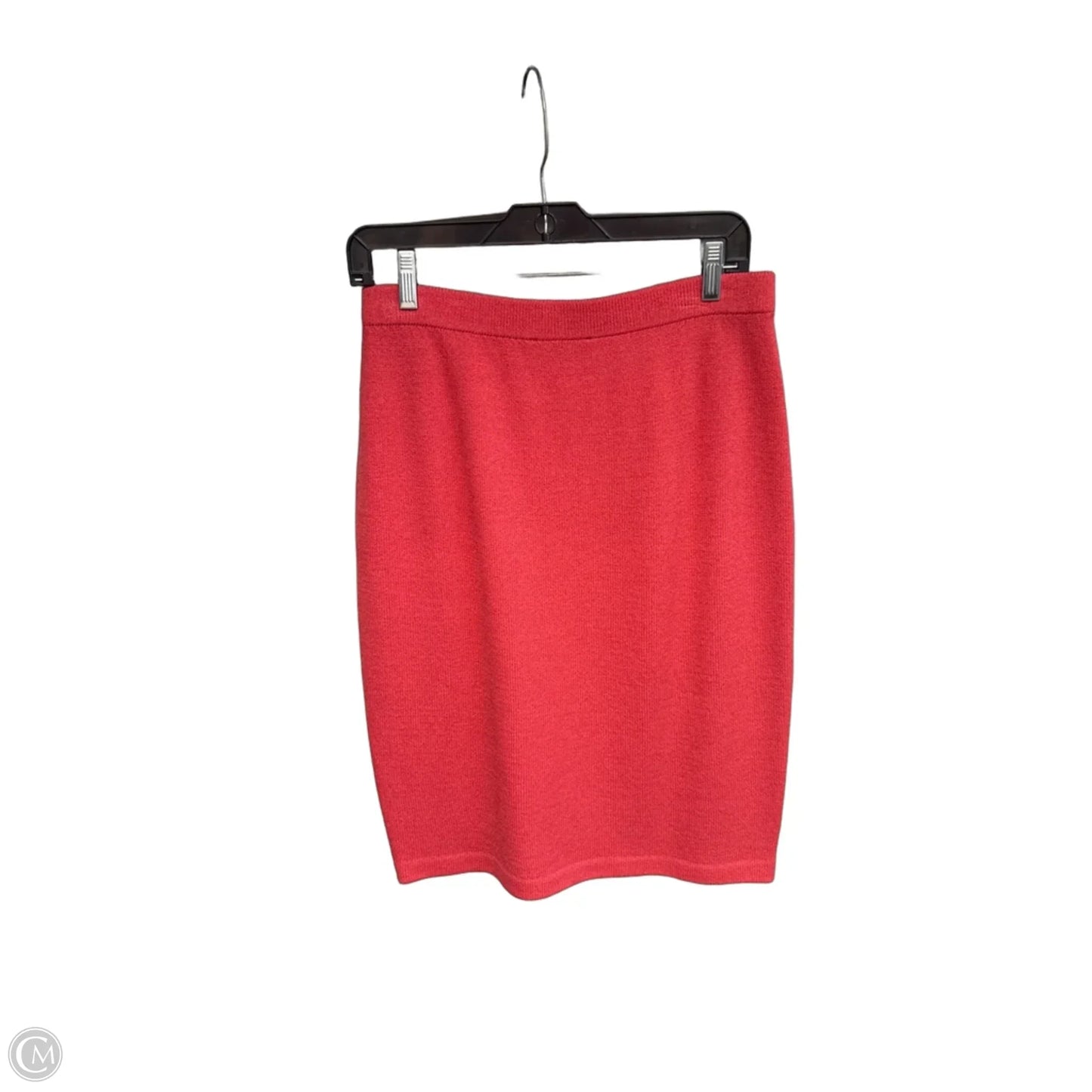 Skirt Luxury Designer By St John Collection In Coral, Size: 8