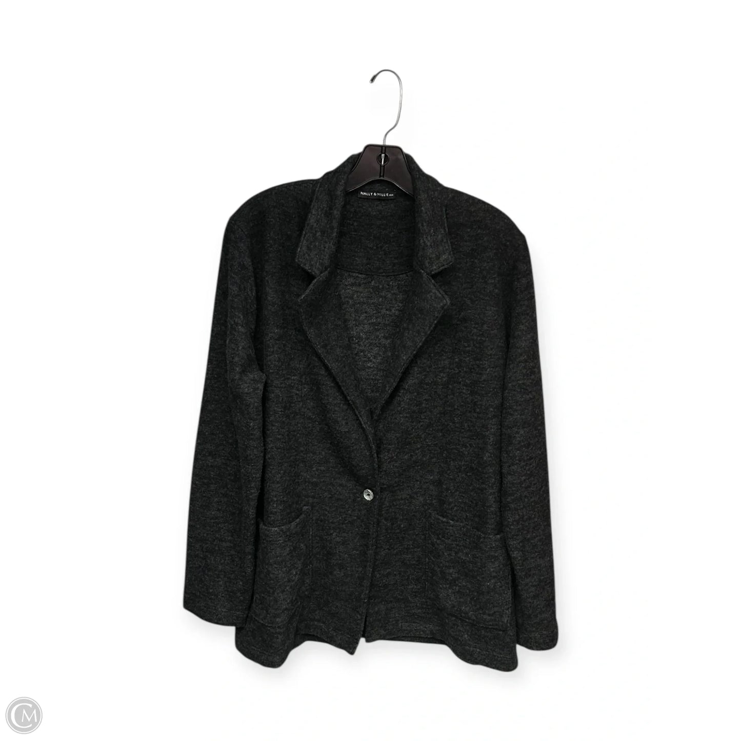 Blazer By Nally And Millie In Grey, Size: L