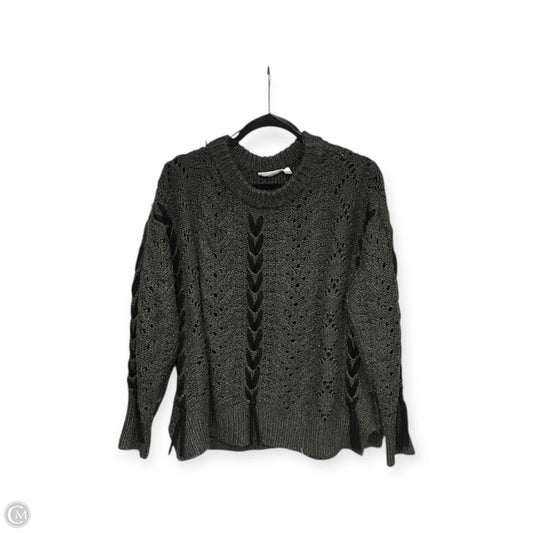 Sweater By Rd Style In Black & Grey, Size: M