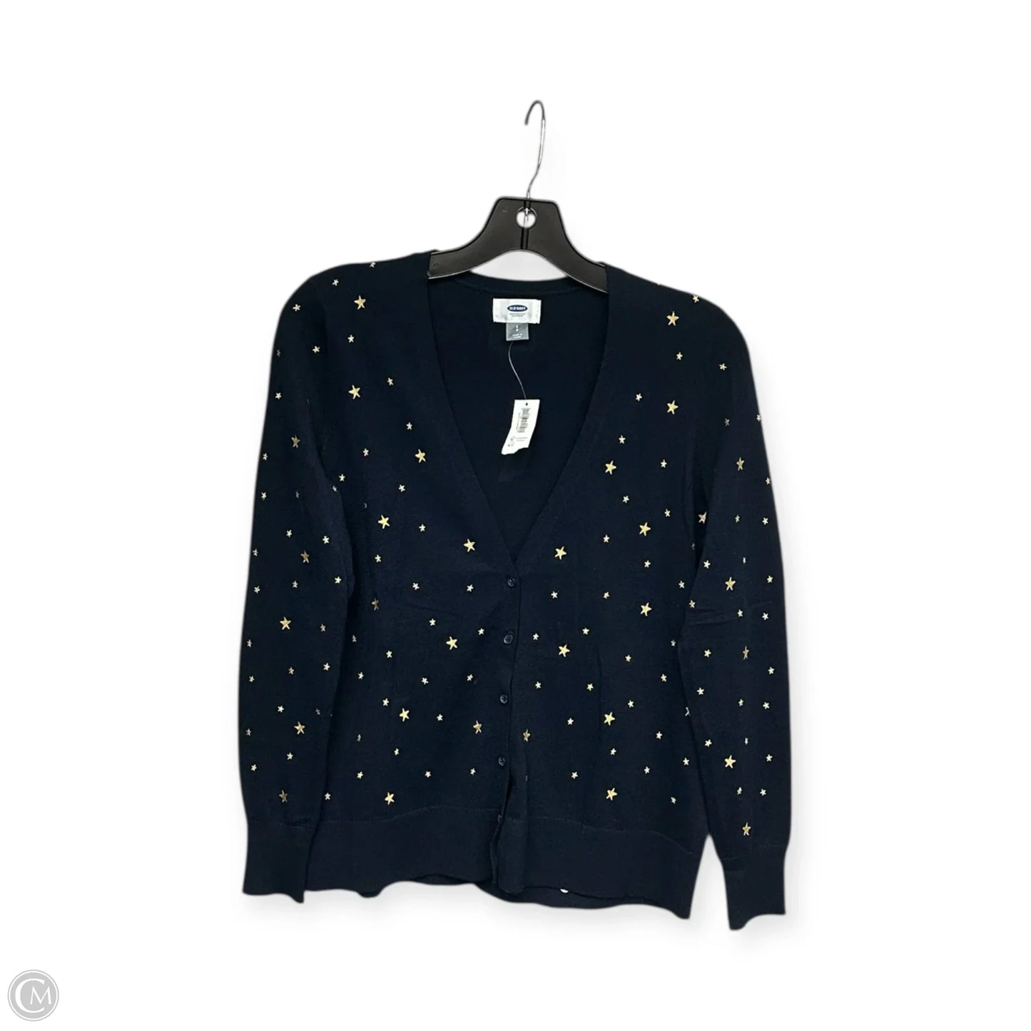 Cardigan By Old Navy In Blue & Gold, Size: S