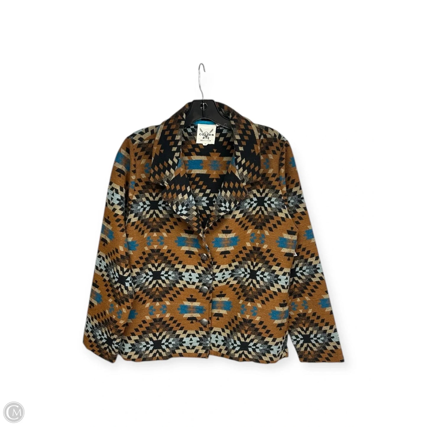 Blazer By Clothes Mentor In Multi-colored, Size: S