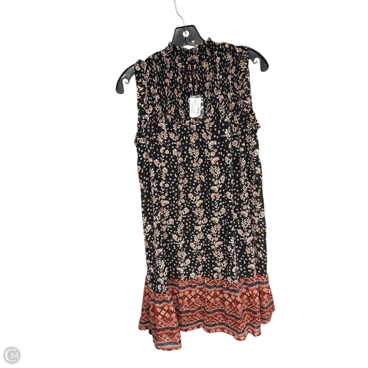 Dress Casual Midi By Maurices In Floral Print, Size: M