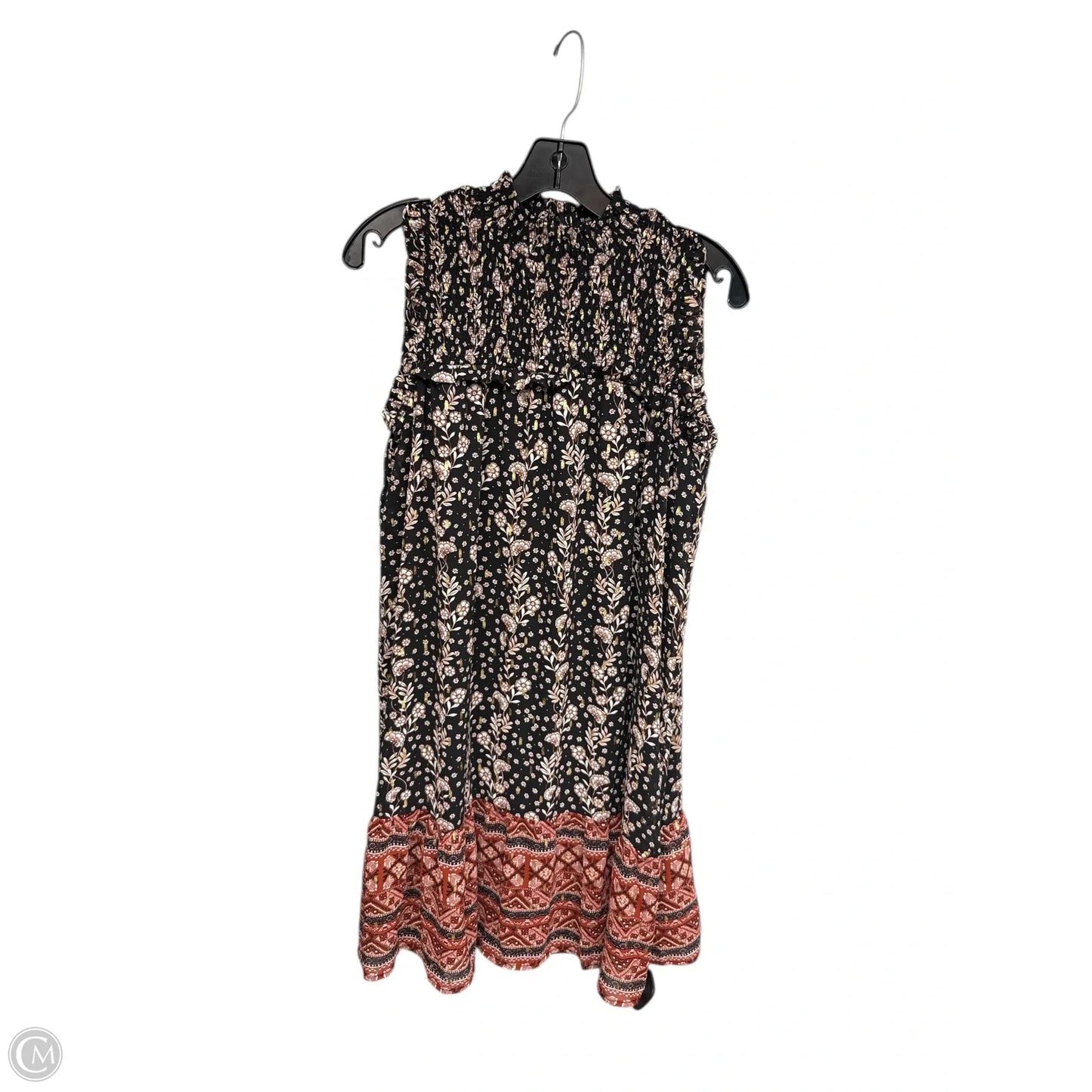 Dress Casual Midi By Maurices In Floral Print, Size: M