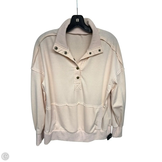 Top Long Sleeve By Shein In Peach, Size: L