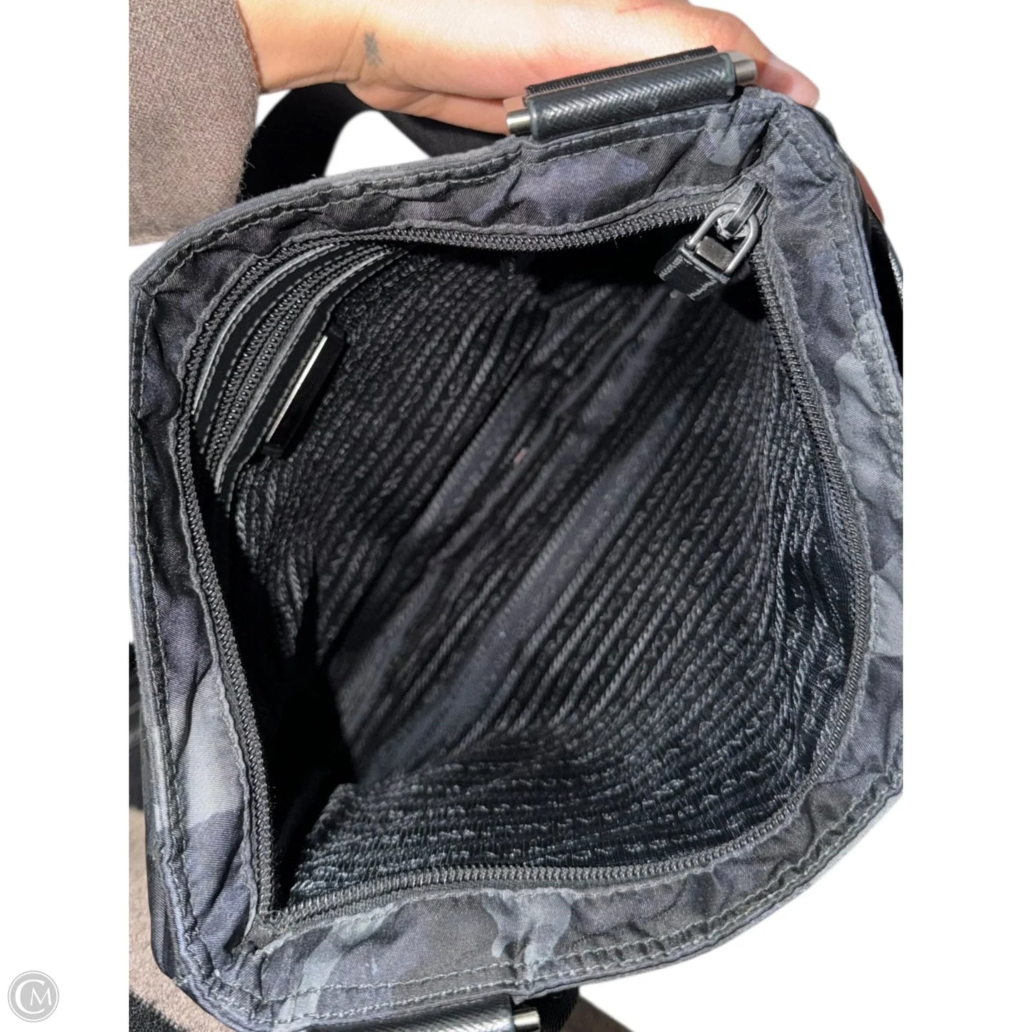 Crossbody Luxury Designer By Prada, Size: Medium