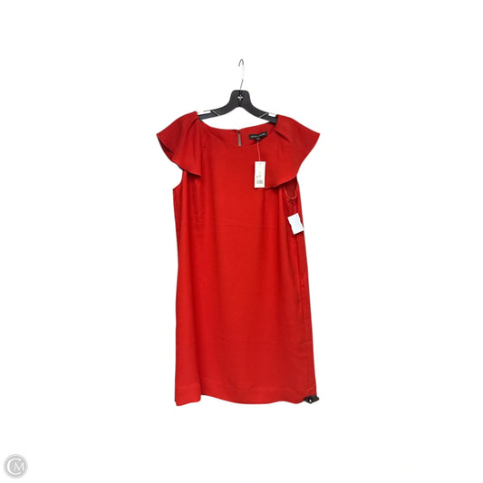 Dress Party Midi By Banana Republic In Red, Size: 10