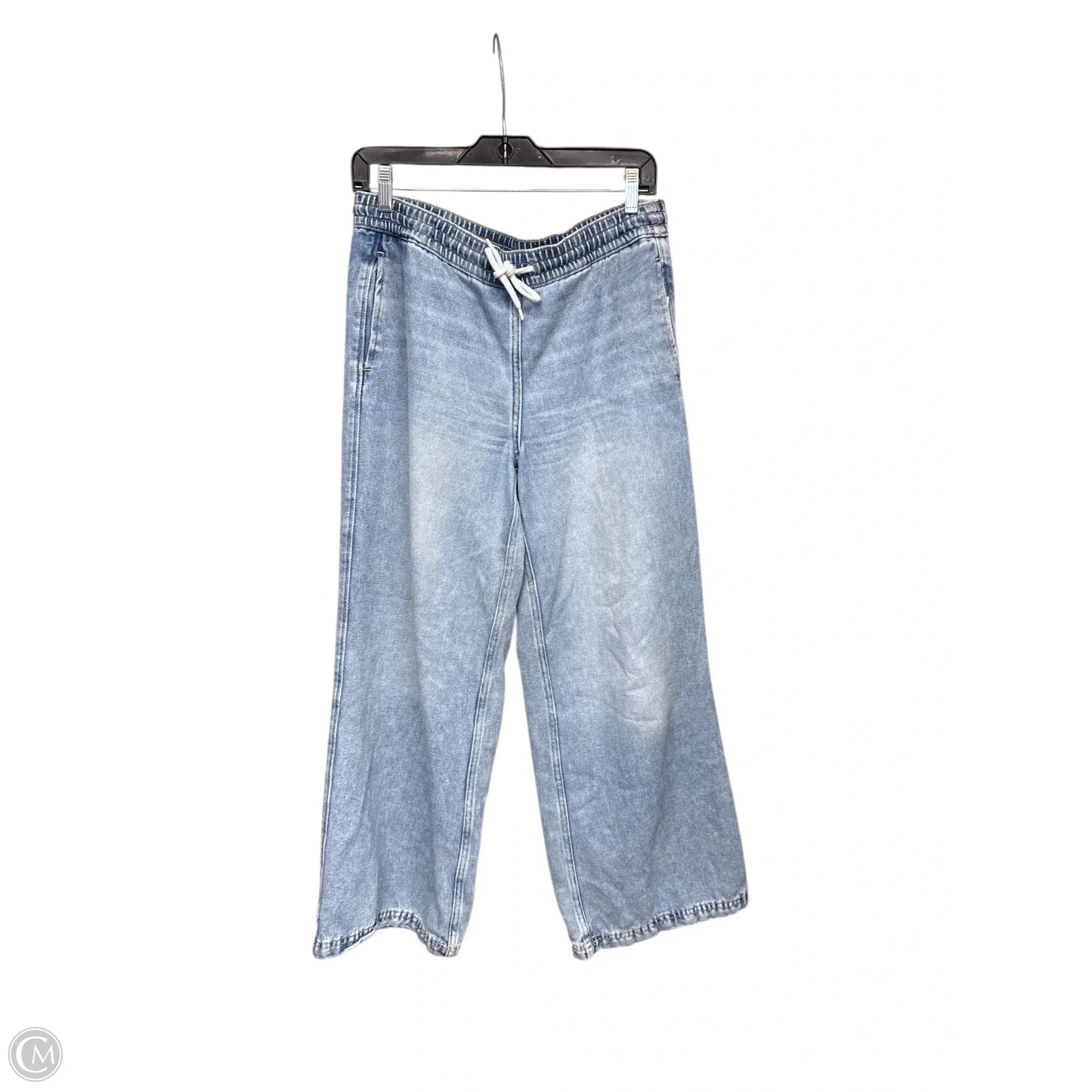 Jeans Wide Leg By Divided In Blue Denim, Size: Xs
