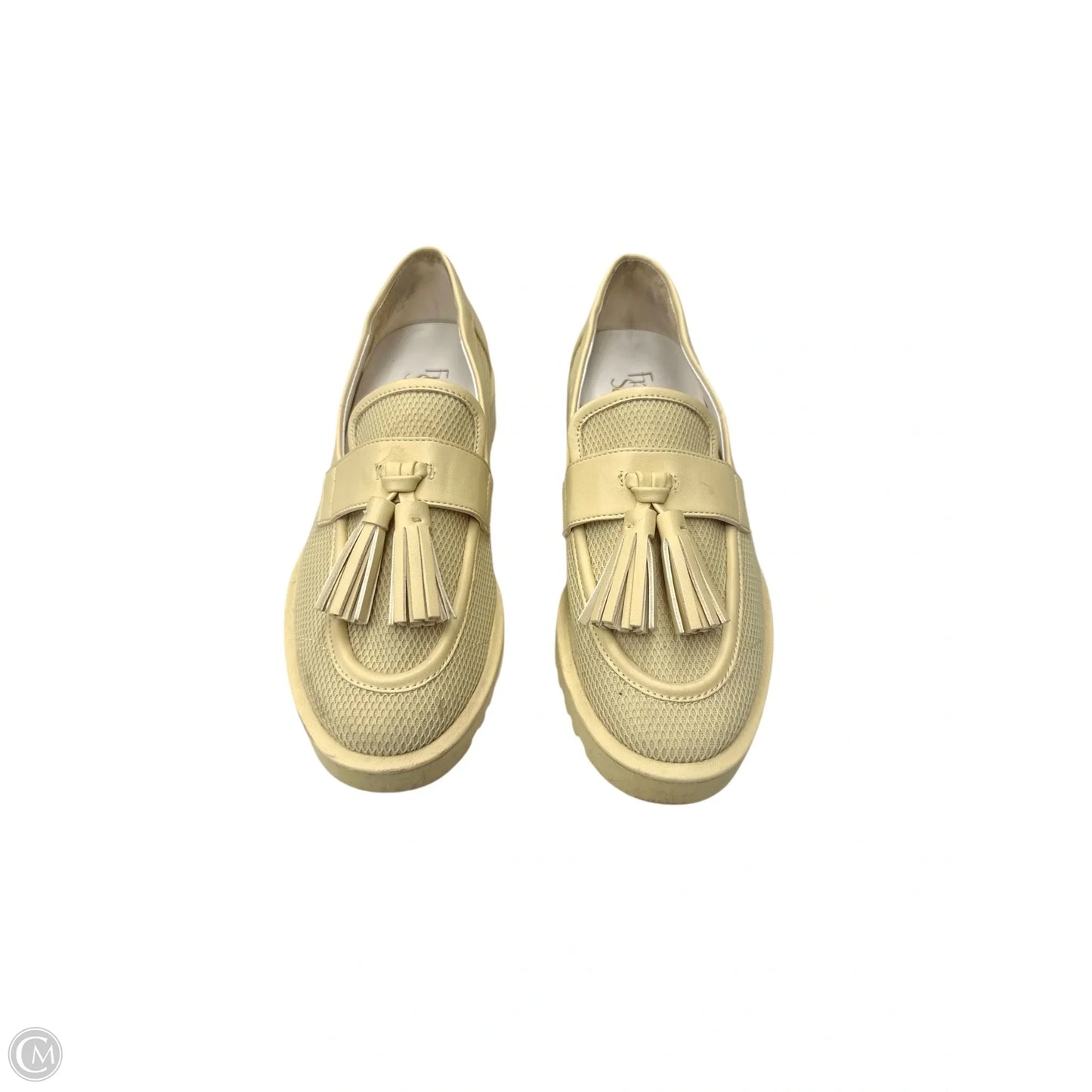 Shoes Heels Block By Franco Sarto In Yellow, Size: 7