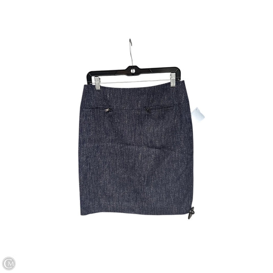 Skirt Midi By Ann Taylor In Blue, Size: 6