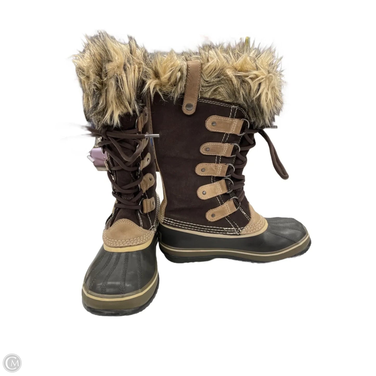 Boots Snow By Sorel In Brown, Size: 7