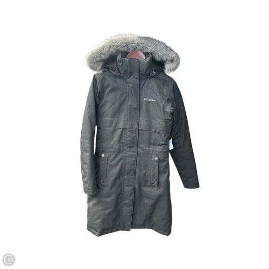 Coat Parka By Columbia In Grey, Size: Xs