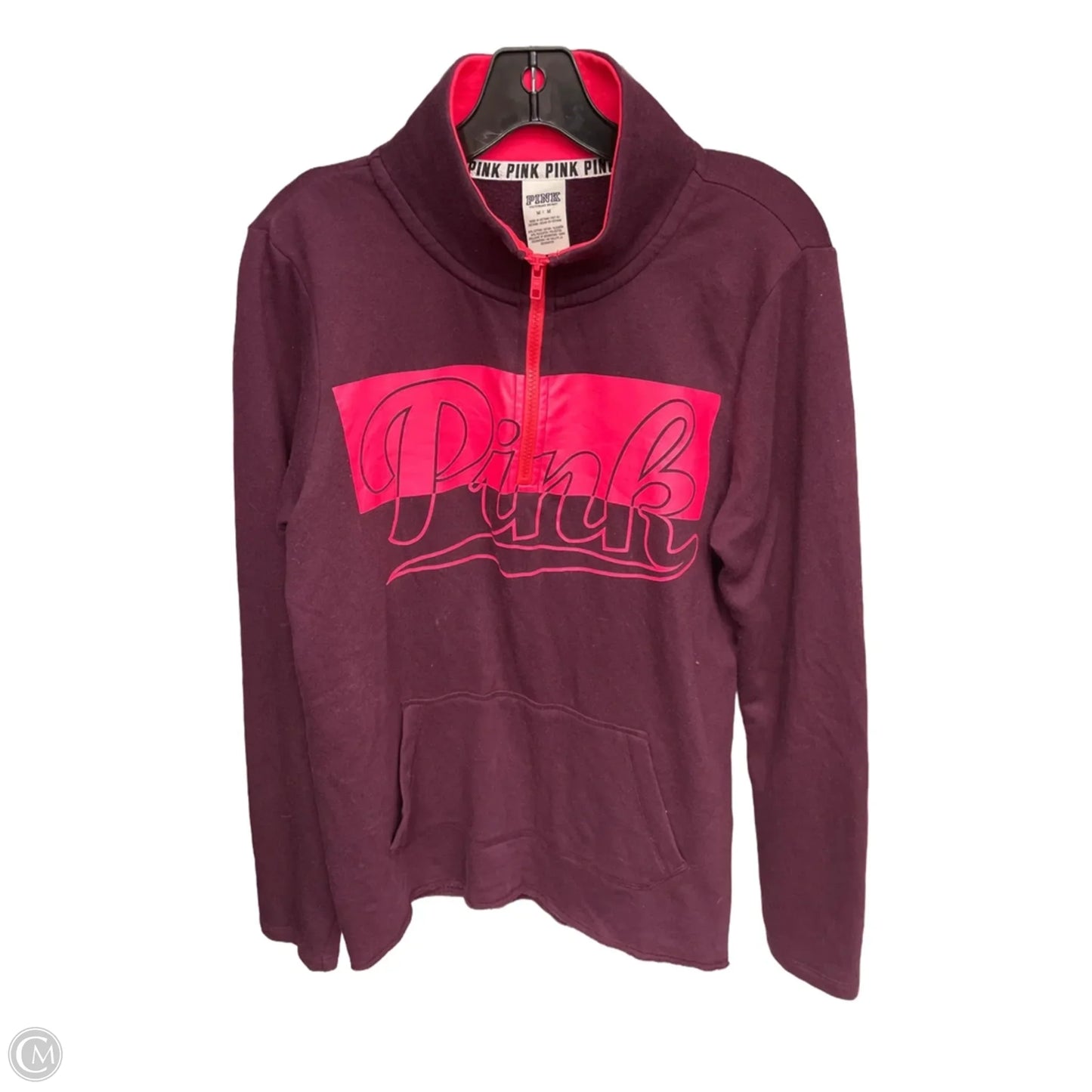 Athletic Jacket By Pink In Pink & Purple, Size: M