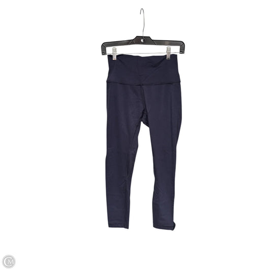 Athletic Leggings By Lululemon In Blue, Size: 6