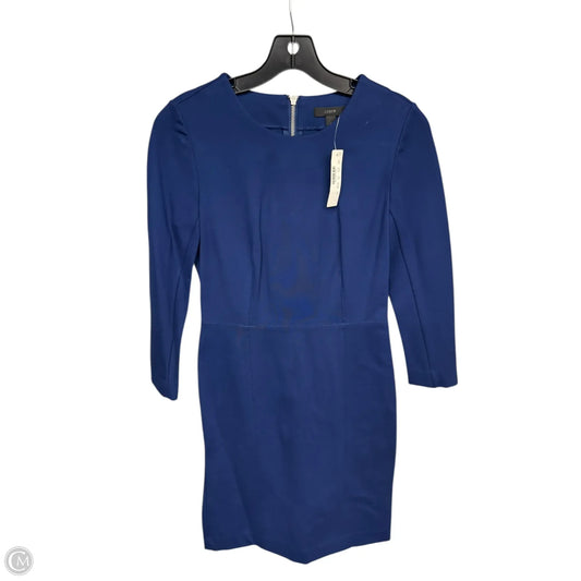 Dress Work By J. Crew In Blue, Size: 4