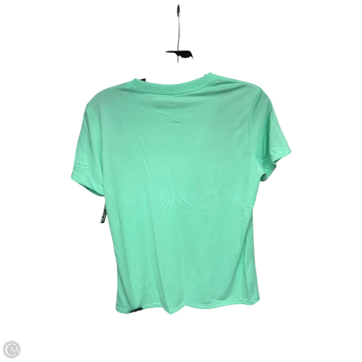 Athletic Top Short Sleeve By Nike Apparel In Green, Size: M