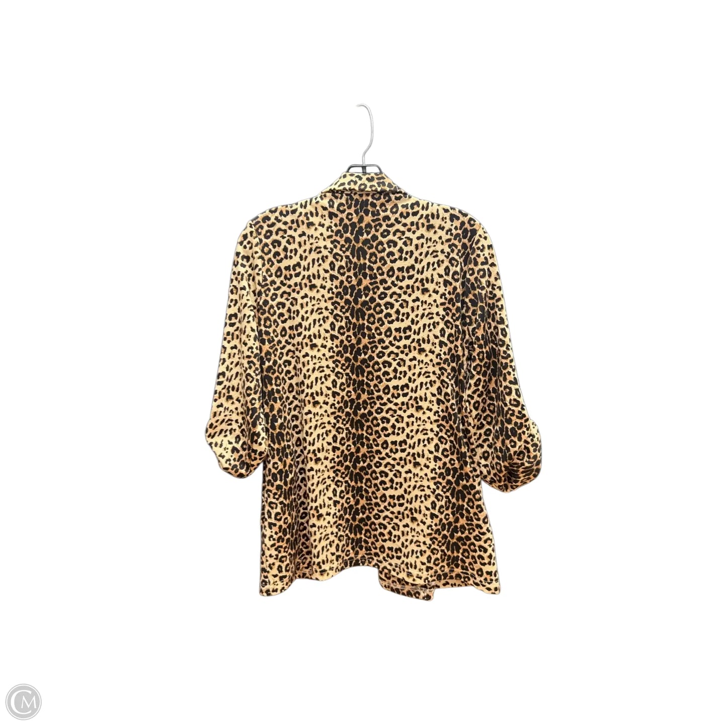 Blazer By Andree By Unit In Animal Print, Size: S