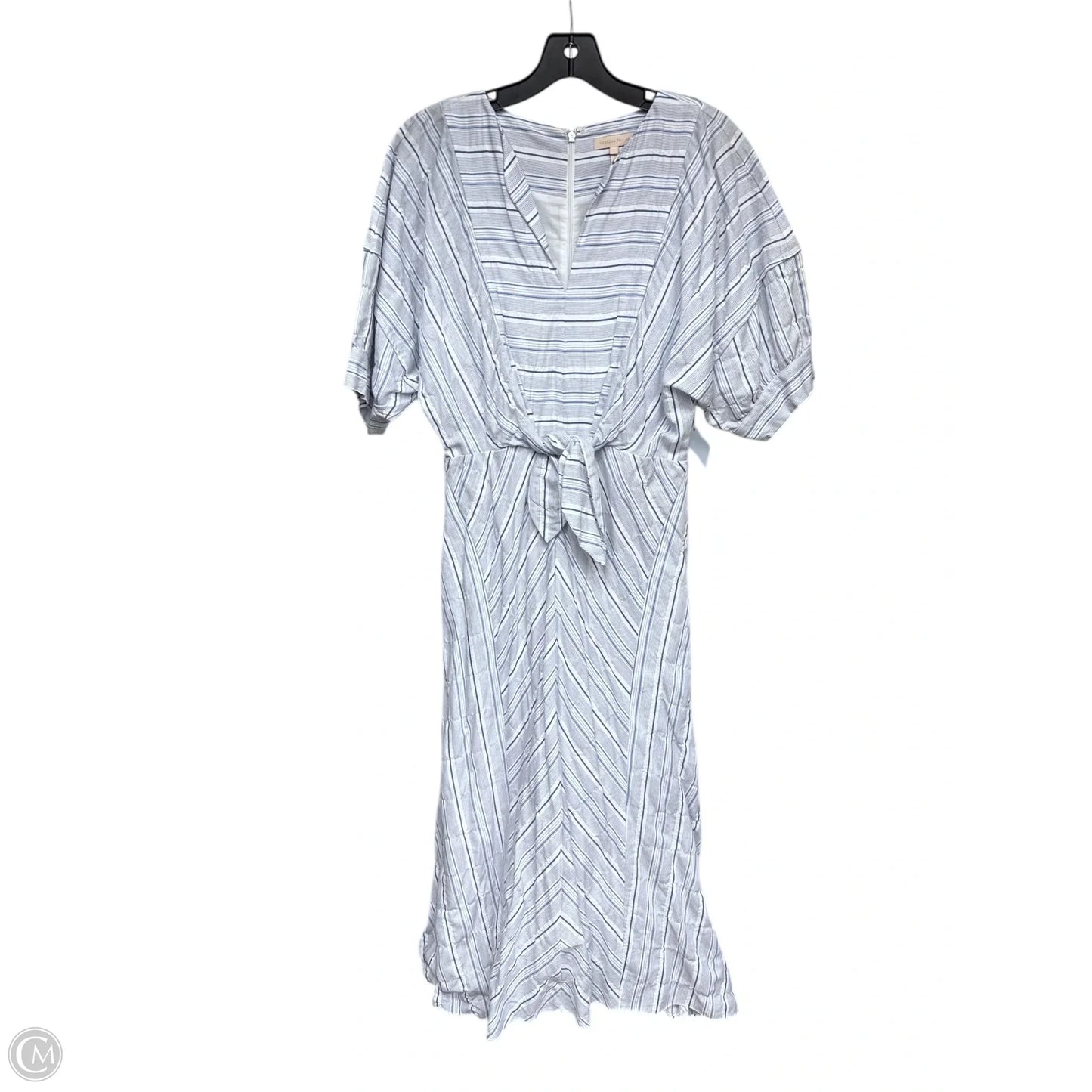 Dress Casual Maxi By Rebecca Taylor In Striped Pattern, Size: 4