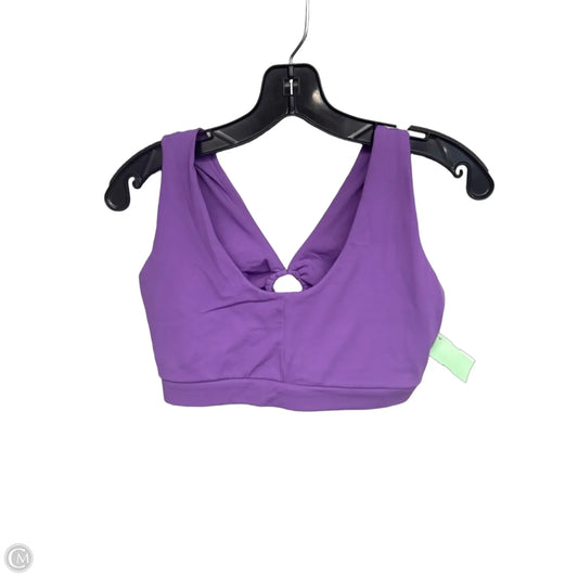 Athletic Bra By Clothes Mentor In Purple, Size: M