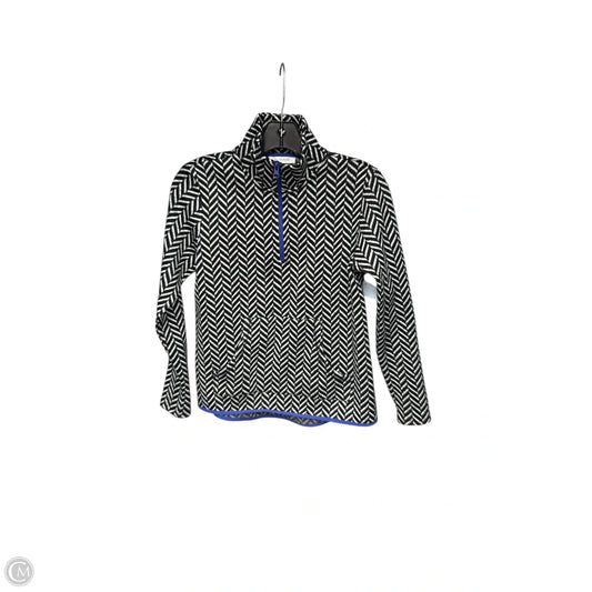 Athletic Jacket By Talbots In Chevron Pattern, Size: Sp