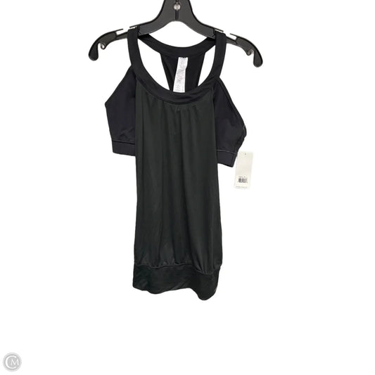 Athletic Tank Top By New Balance In Black, Size: L