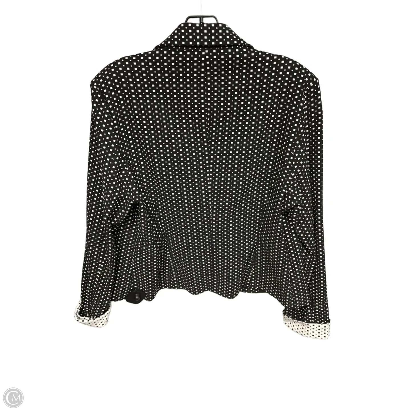 Blazer By Amanda + Chelsea In Polkadot Pattern, Size: 14