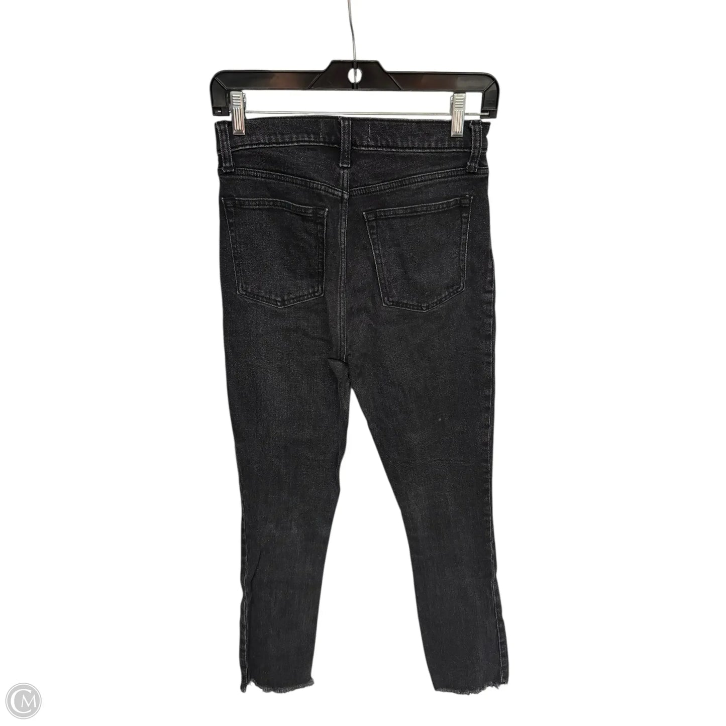 Jeans Skinny By Abercrombie And Fitch In Black Denim, Size: 2