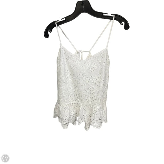 Top Sleeveless By White House Black Market In White, Size: S
