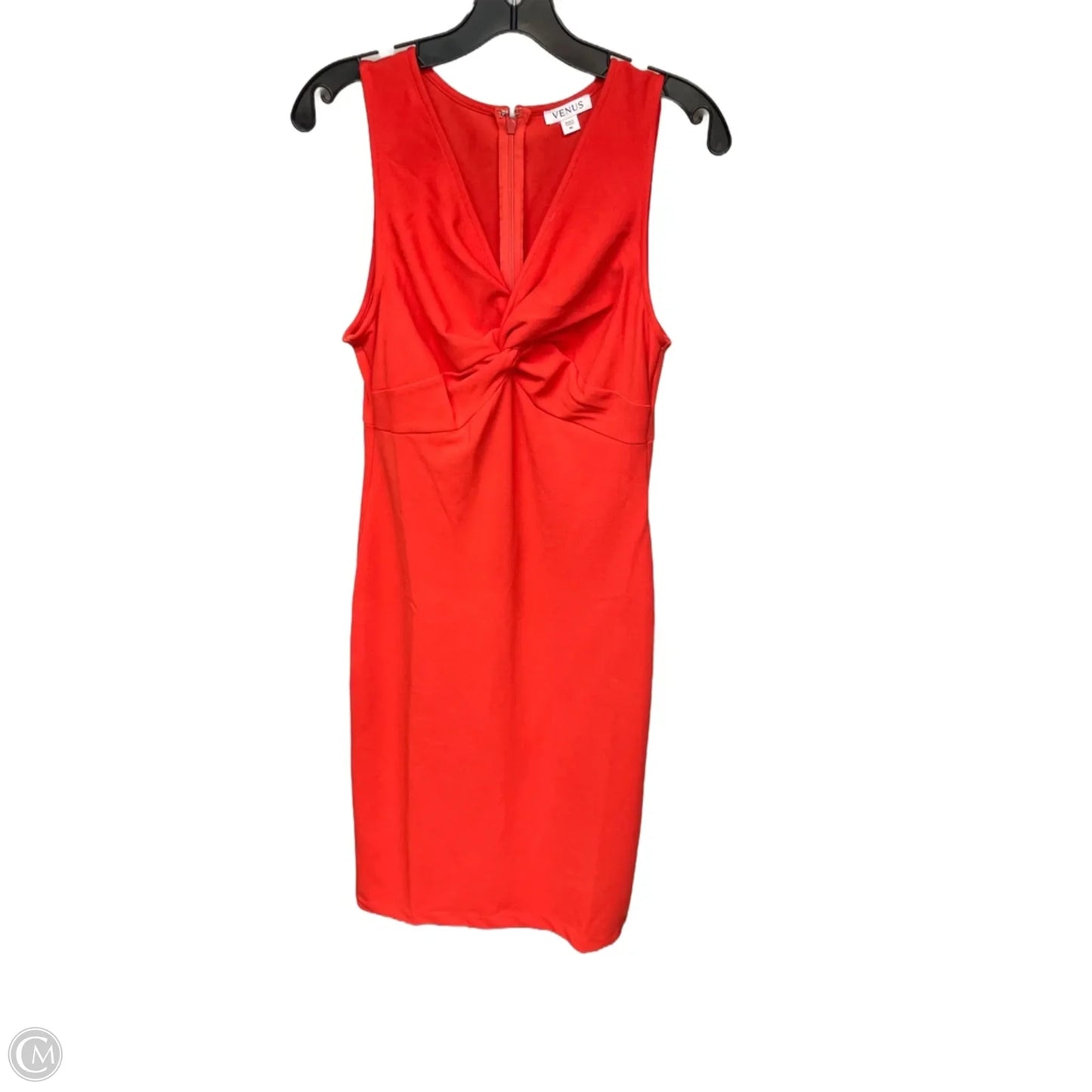 Dress Casual Midi By Venus In Coral, Size: M