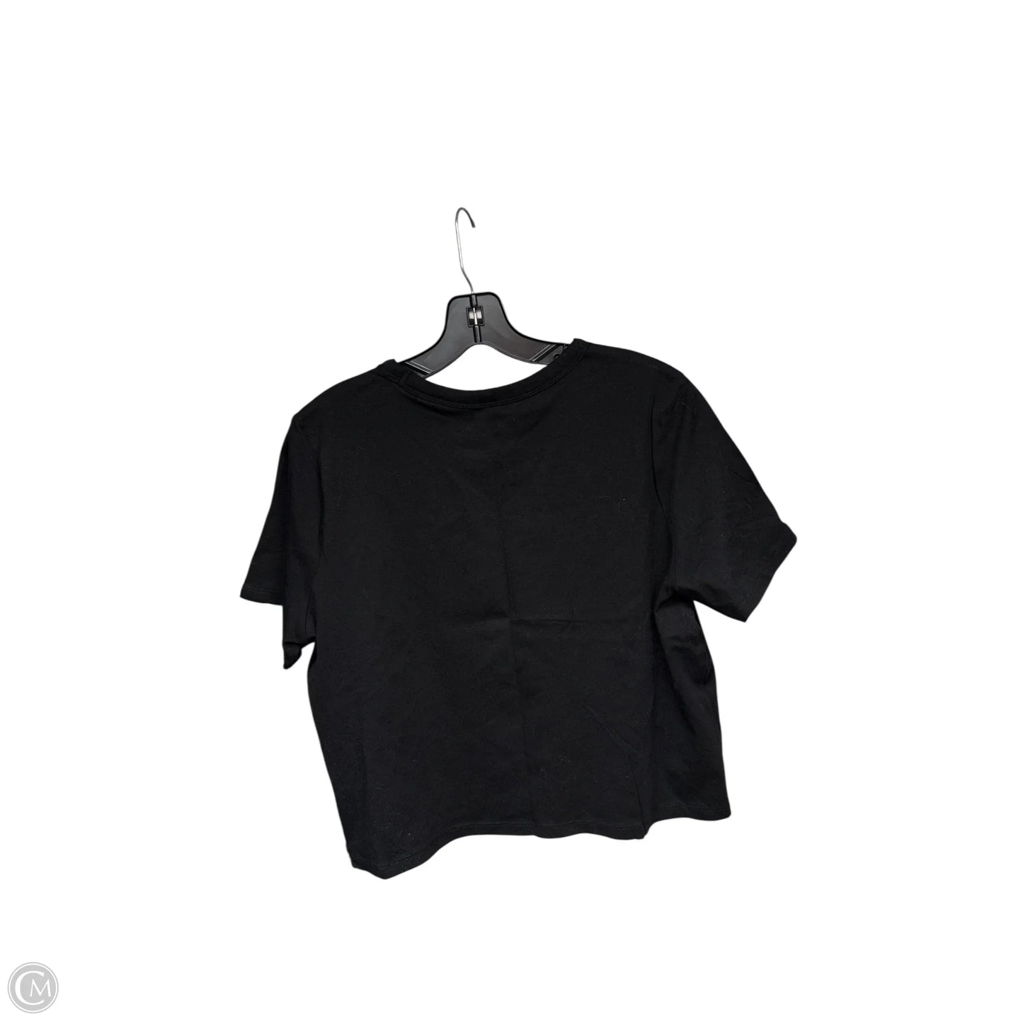 Top Short Sleeve Basic By Old Navy In Black, Size: L