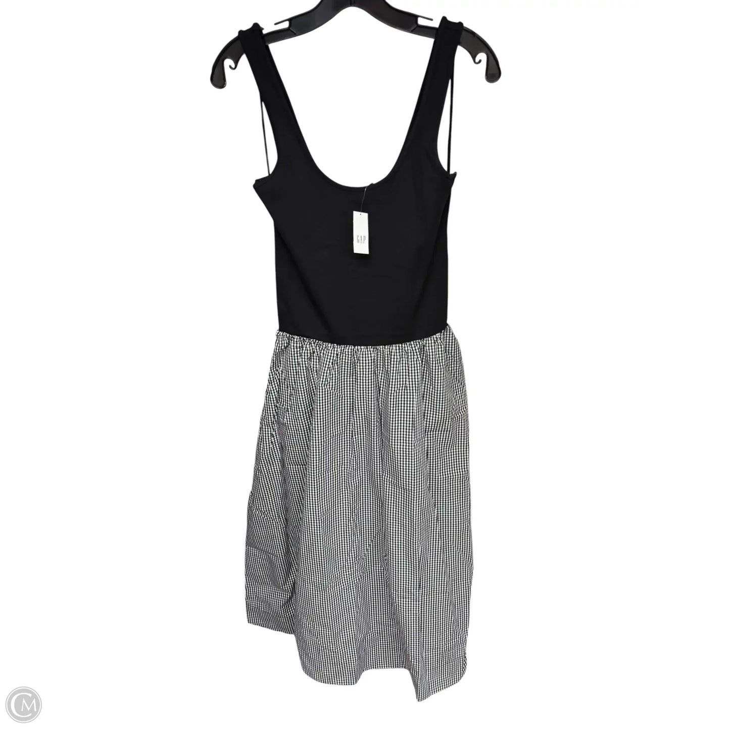 Dress Casual Maxi By Gap In Black & White, Size: S